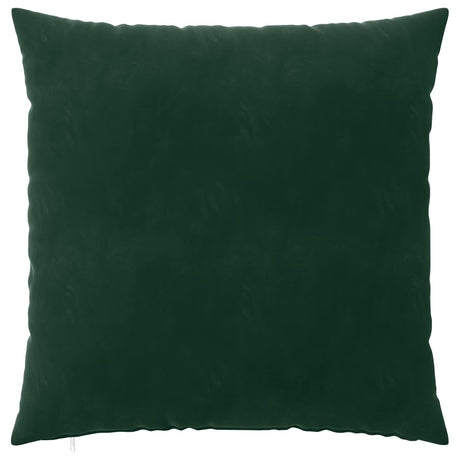 Vidaxl kussensloop 6 pcs heerlen donkergroen 60 x 60 cm fluweel