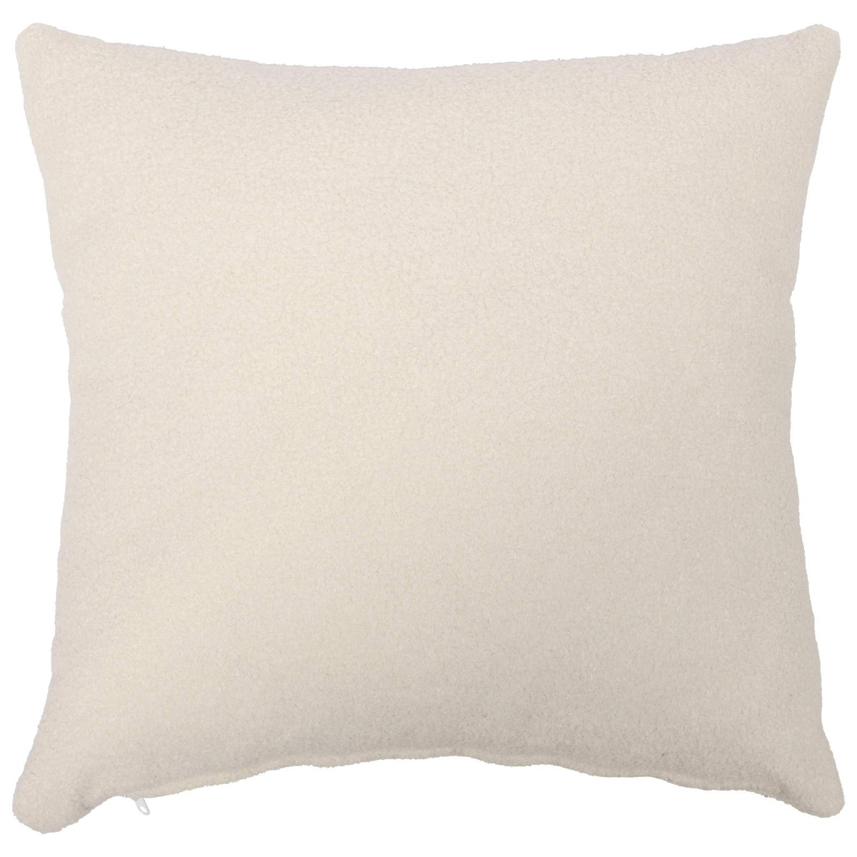 Vidaxl kussensloop 6 pcs heerlen crèmekleurig 60 x 60 cm bouclé