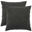 Vidaxl kussensloop 2 pcs heerlen donkergrijs 60 x 60 cm bouclé
