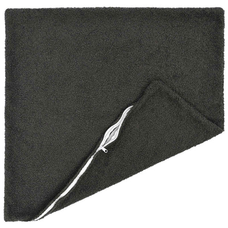Vidaxl kussensloop 6 pcs heerlen donkergrijs 60 x 60 cm bouclé