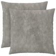 Vidaxl kussensloop 2 pcs heerlen lichtgrijs 60 x 60 cm