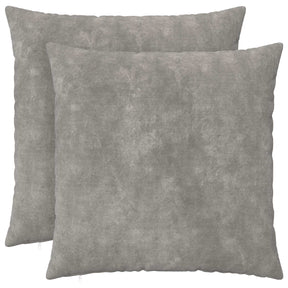 Vidaxl kussensloop 2 pcs heerlen lichtgrijs 60 x 60 cm