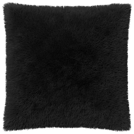 Vidaxl kussensloop 6 st heerlen zwart 60 x 60 cm pv fleece