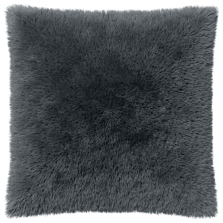 Vidaxl kussensloop 2 pcs heerlen antracietkleurig 60 x 60 cm pv fleece
