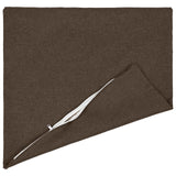 Vidaxl kussensloop 6 st heerlen taupe 65 x 65 cm stof