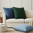 Vidaxl kussensloop 6 st heerlen blauw 65 x 65 cm stof