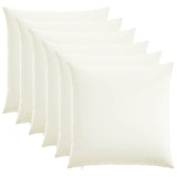 Vidaxl kussensloop 6 st heerlen wit 65 x 65 cm stof
