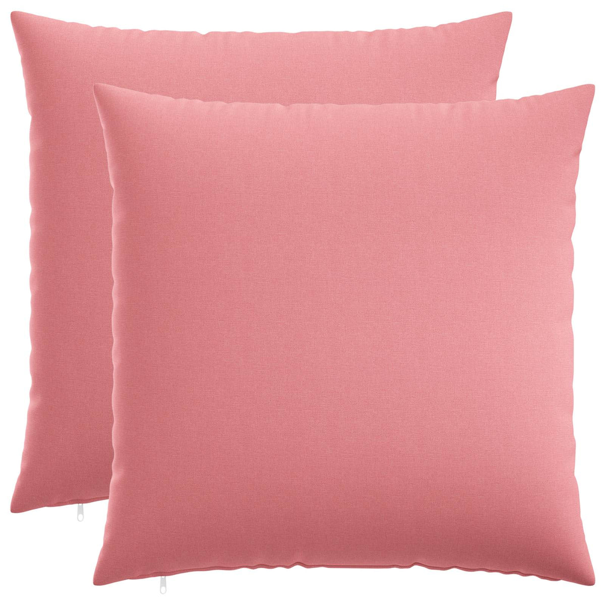 Vidaxl kussensloop 2 st heerlen roze 65 x 65 cm stof
