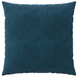 Vidaxl kussensloop 6 pcs heerlen blauw 65 x 65 cm fluweel
