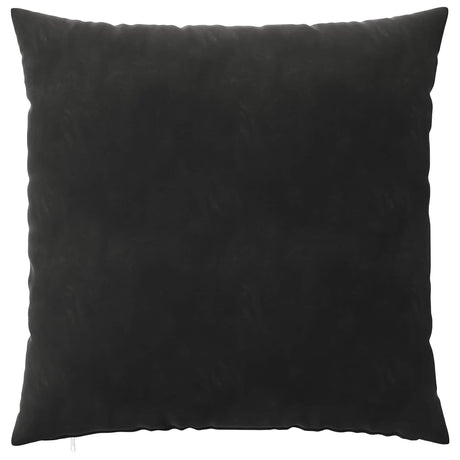 Vidaxl kussensloop 2 pcs heerlen zwart 65 x 65 cm fluweel