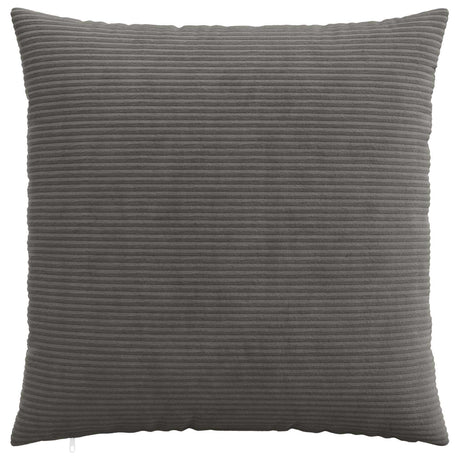 Vidaxl kussensloop 2 pcs heerlen donkergrijs 65 x 65 cm corduroy