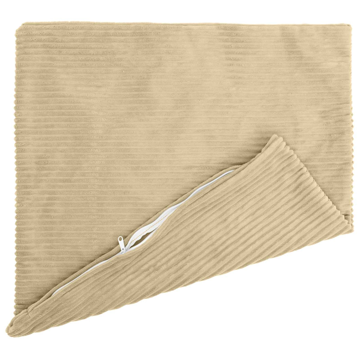 Vidaxl kussensloop 2 pcs heerlen groen grijs 65 x 65 cm corduroy
