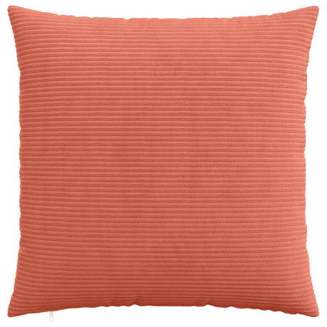 Vidaxl kussensloop 2 pcs heerlen rood-oranje 65 x 65 cm corduroy
