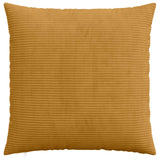 Vidaxl kussensloop 2 pcs heerlen geel 65 x 65 cm corduroy