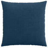 Vidaxl kussensloop 2 pcs heerlen marineblauw 65 x 65 cm corduroy