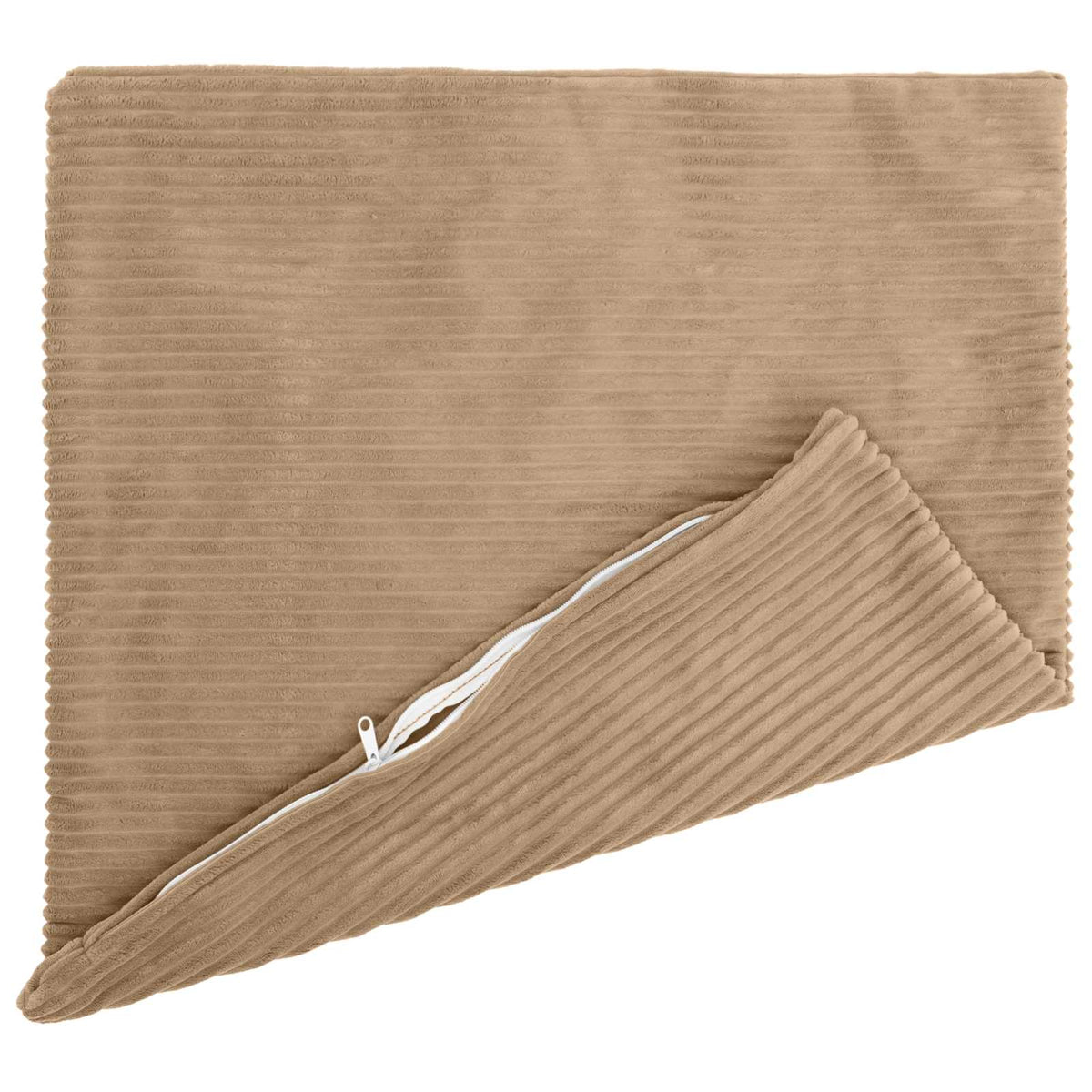Vidaxl kussensloop 2 pcs heerlen bruin 65 x 65 cm corduroy