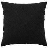 Vidaxl kussensloop 2 pcs heerlen zwart 65 x 65 cm bouclé