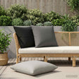 Vidaxl kussensloop 2 pcs heerlen antraciet 65 x 65 cm polyester