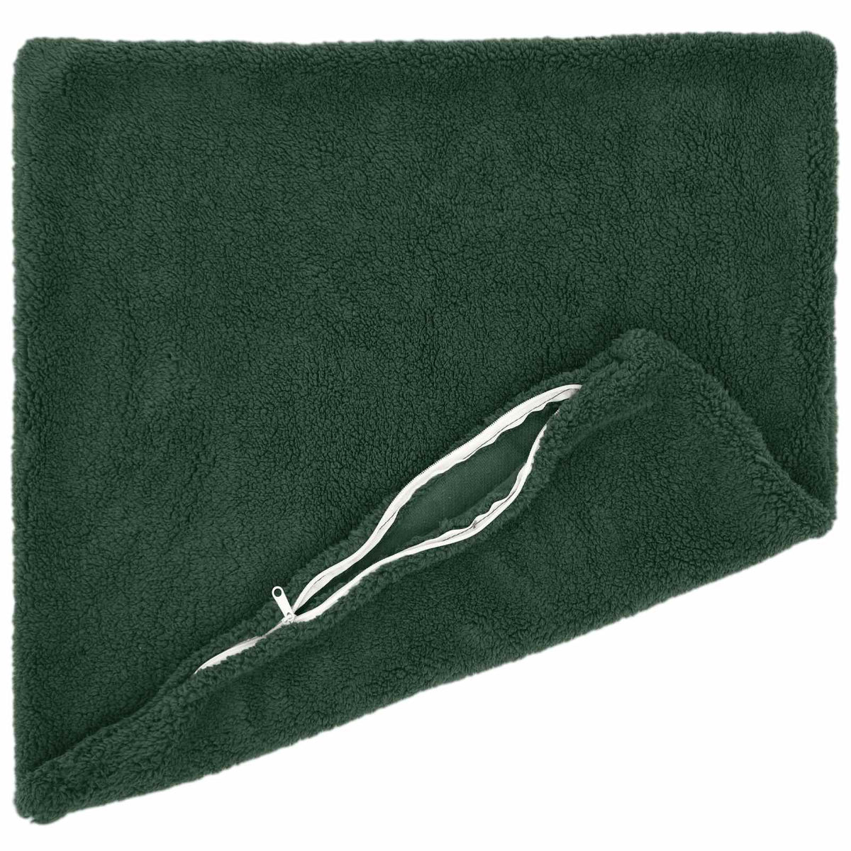 Vidaxl kussensloop 6 pcs heerlen donkergroen 65 x 65 cm bouclé