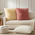 Vidaxl kussensloop 2 pcs heerlen crèmekleurig 65 x 65 cm pv fleece