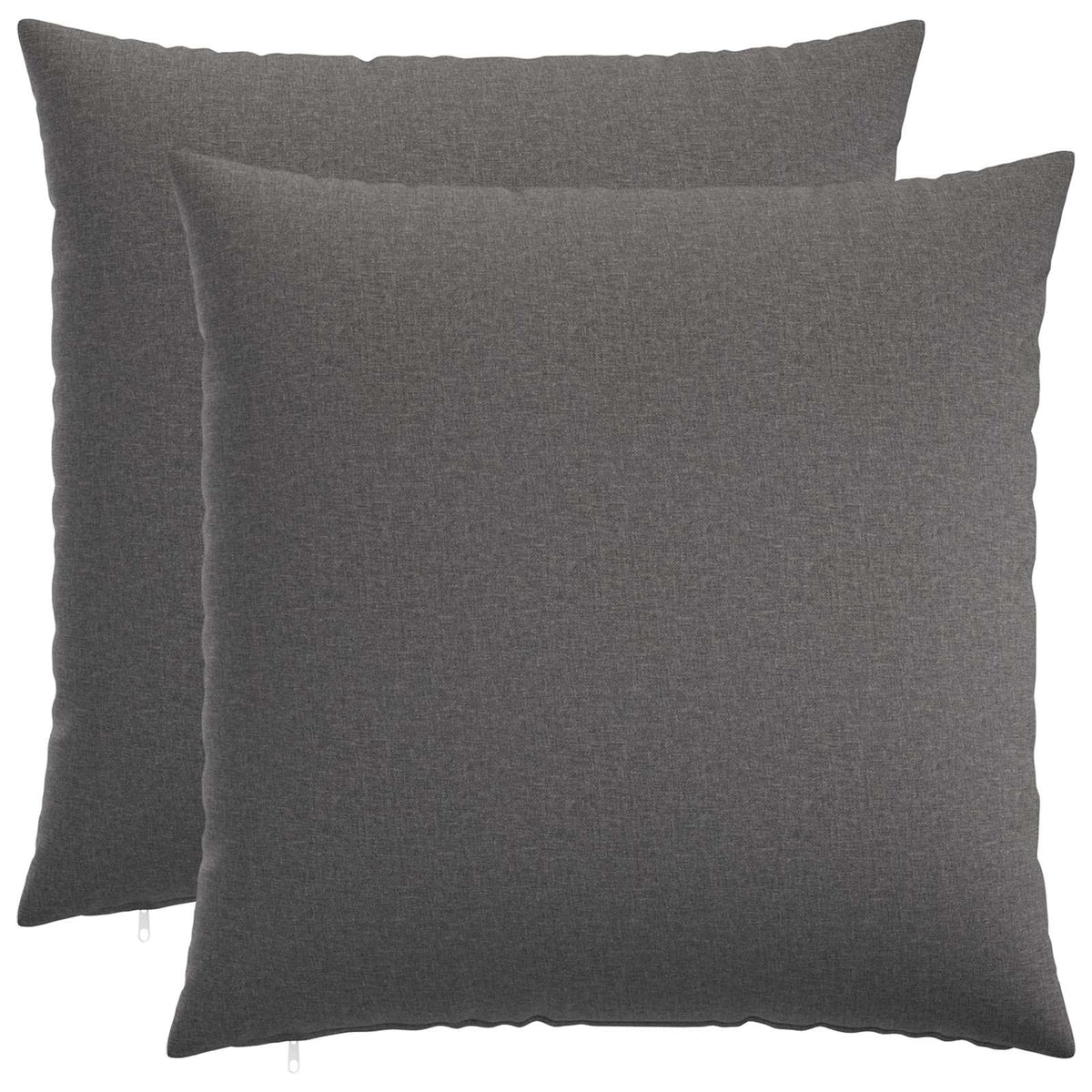 Vidaxl kussensloop 2 st heerlen lichtgrijs 70 x 70 cm stof