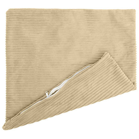 Vidaxl kussensloop 6 pcs heerlen groen grijs 70 x 70 cm corduroy