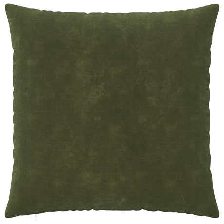 Vidaxl kussensloop 2 pcs heerlen groen 70 x 70 cm microfiber fleece