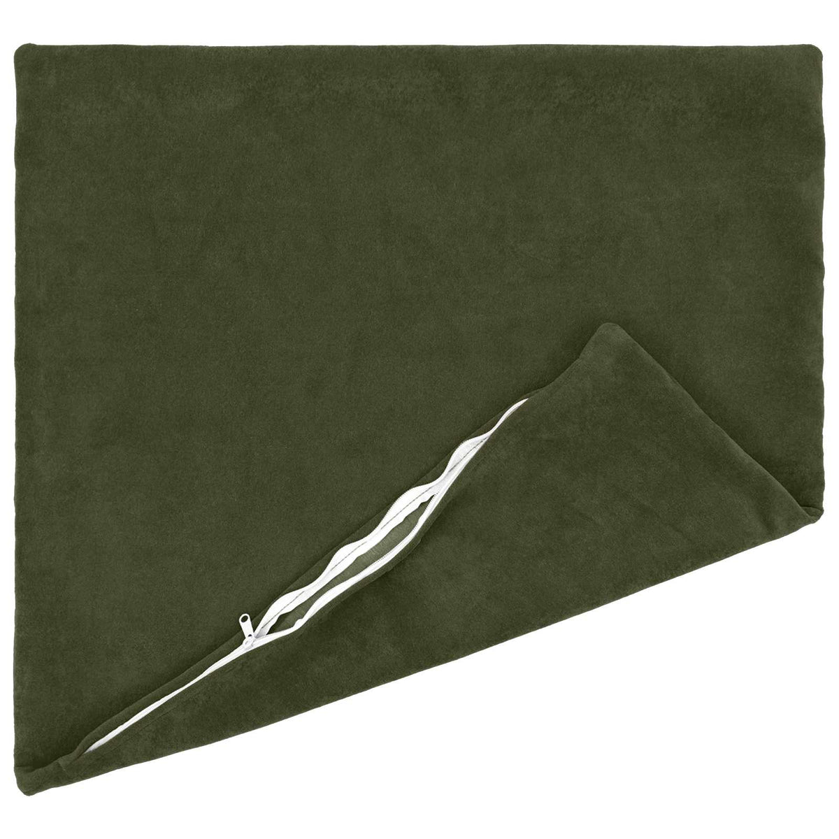 Vidaxl kussensloop 6 pcs heerlen groen 70 x 70 cm microfiber fleece
