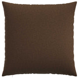 Vidaxl kussensloop 6 st heerlen bruin 80 x 80 cm stof