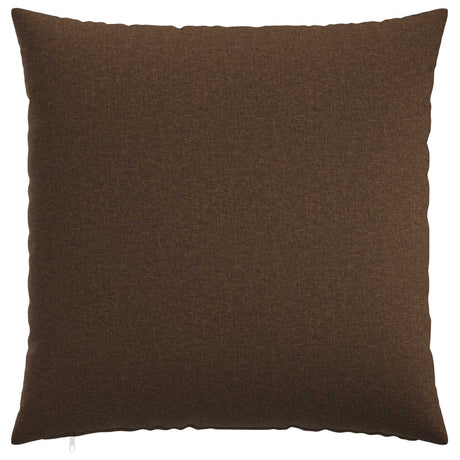 Vidaxl kussensloop 6 st heerlen bruin 80 x 80 cm stof