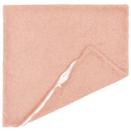 Vidaxl kussensloop 6 pcs heerlen roze 80 x 80 cm bouclé
