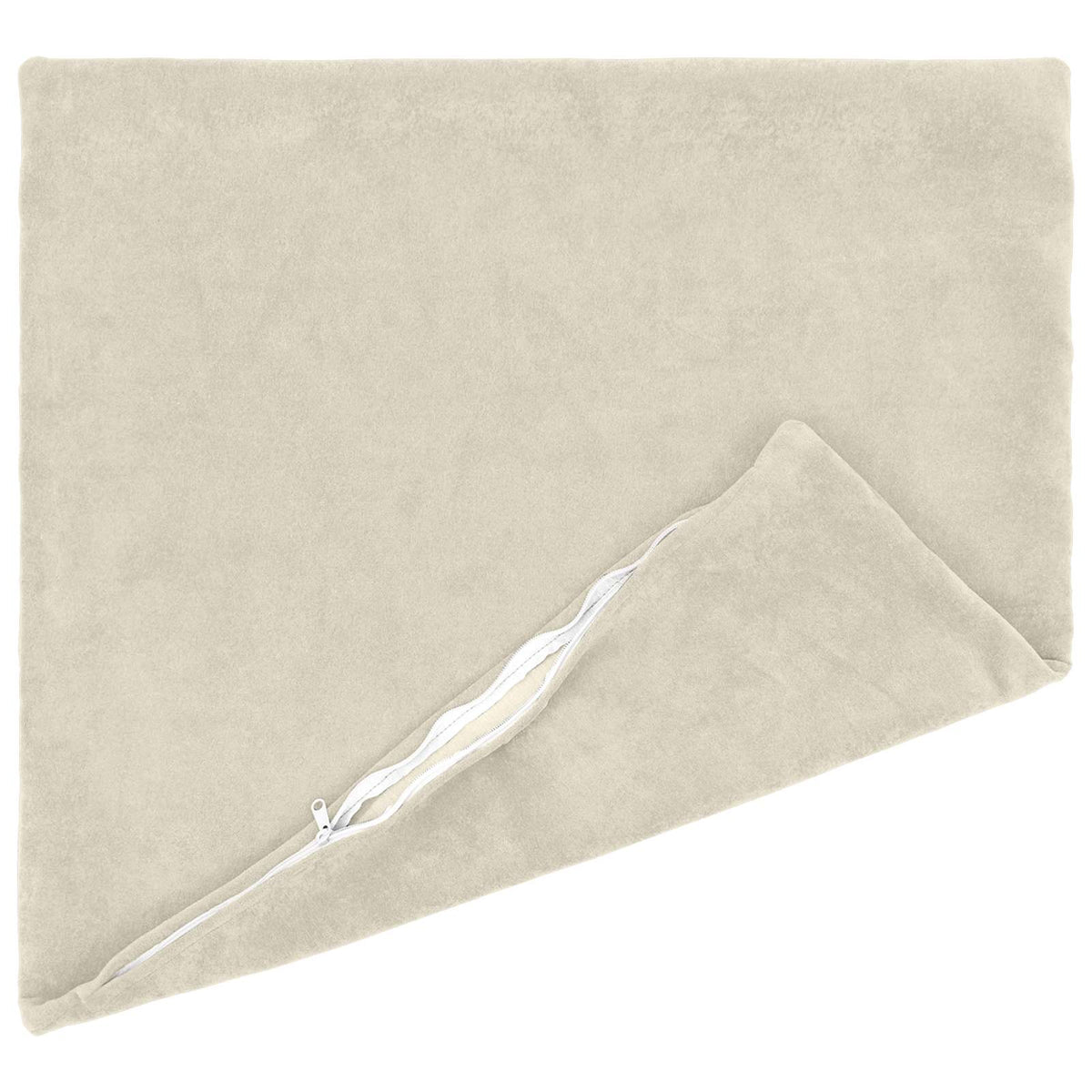 Vidaxl kussensloop 6 pcs heerlen crèmekleurig 80 x 80 cm