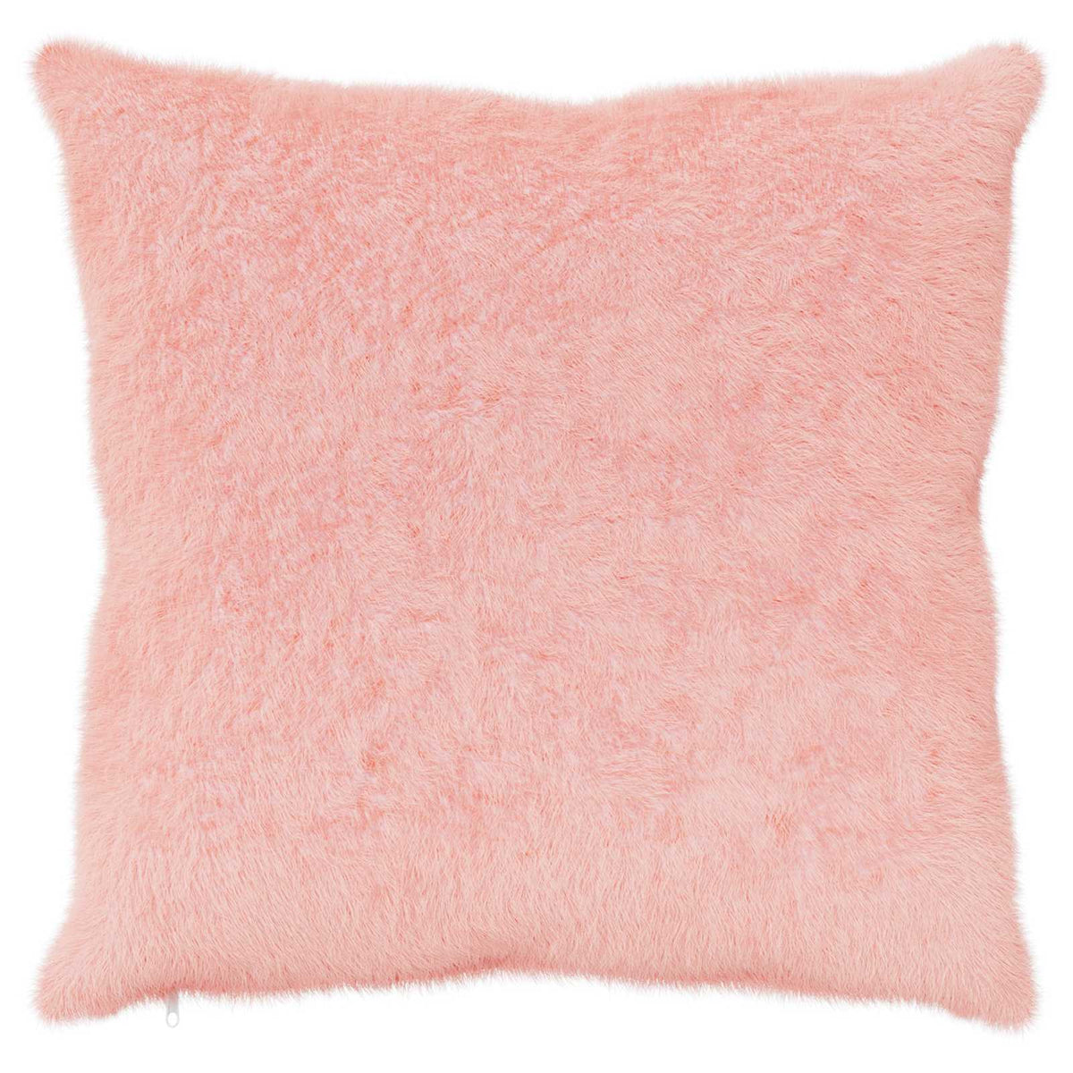 Vidaxl kussensloop 2 st heerlen roze 80 x 80 cm nep konijnenbont