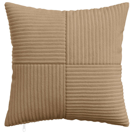 Vidaxl kussensloop 2 st almelo bruin 40 x 40 cm corduroy