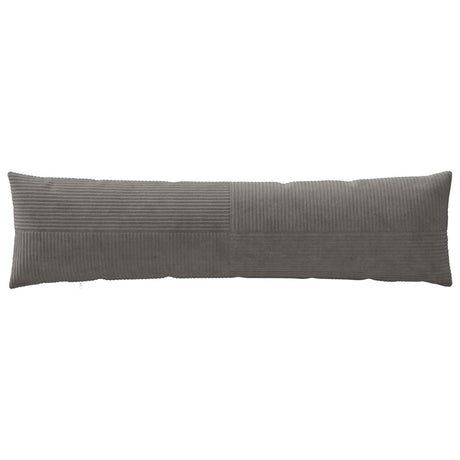 Vidaxl kussensloop 2 pcs almelo donkergrijs 40 x 145 cm corduroy