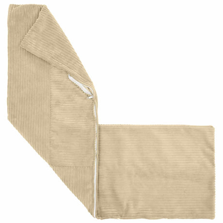Vidaxl kussensloop almelo grijs groen 40 x 145 cm corduroy