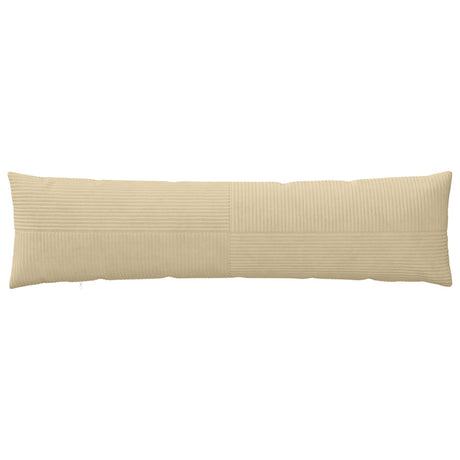 Vidaxl kussensloop almelo grijs groen 40 x 145 cm corduroy
