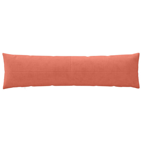 Vidaxl kussensloop 2 pcs almelo rood-oranje 40 x 145 cm corduroy