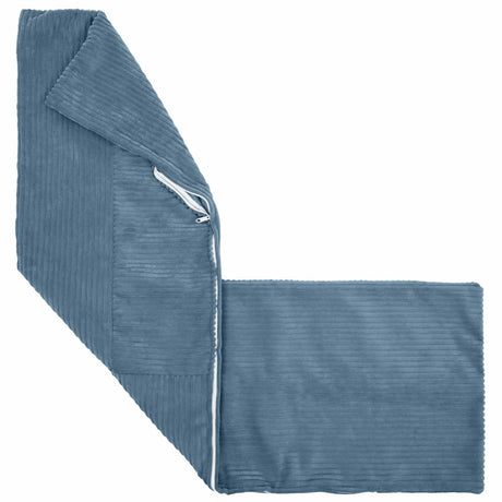 Vidaxl kussensloop 2 pcs almelo blauw 40 x 145 cm corduroy