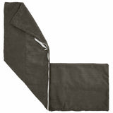 Vidaxl kussensloop almelo antracietkleurig 40 x 145 cm corduroy