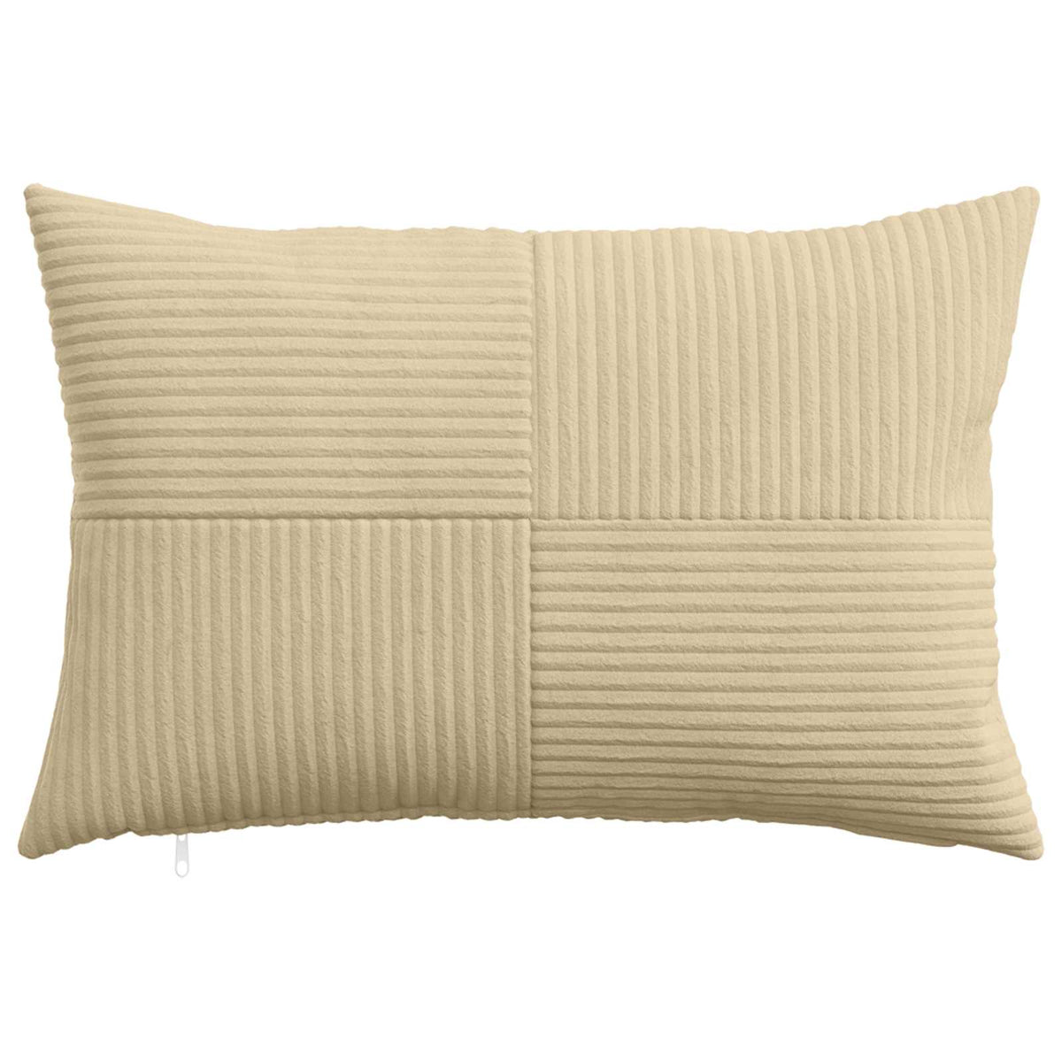 Vidaxl kussensloop 2 pcs almelo grijs groen 40 x 60 cm corduroy