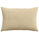 Vidaxl kussensloop 6 pcs almelo grijs groen 40 x 60 cm corduroy