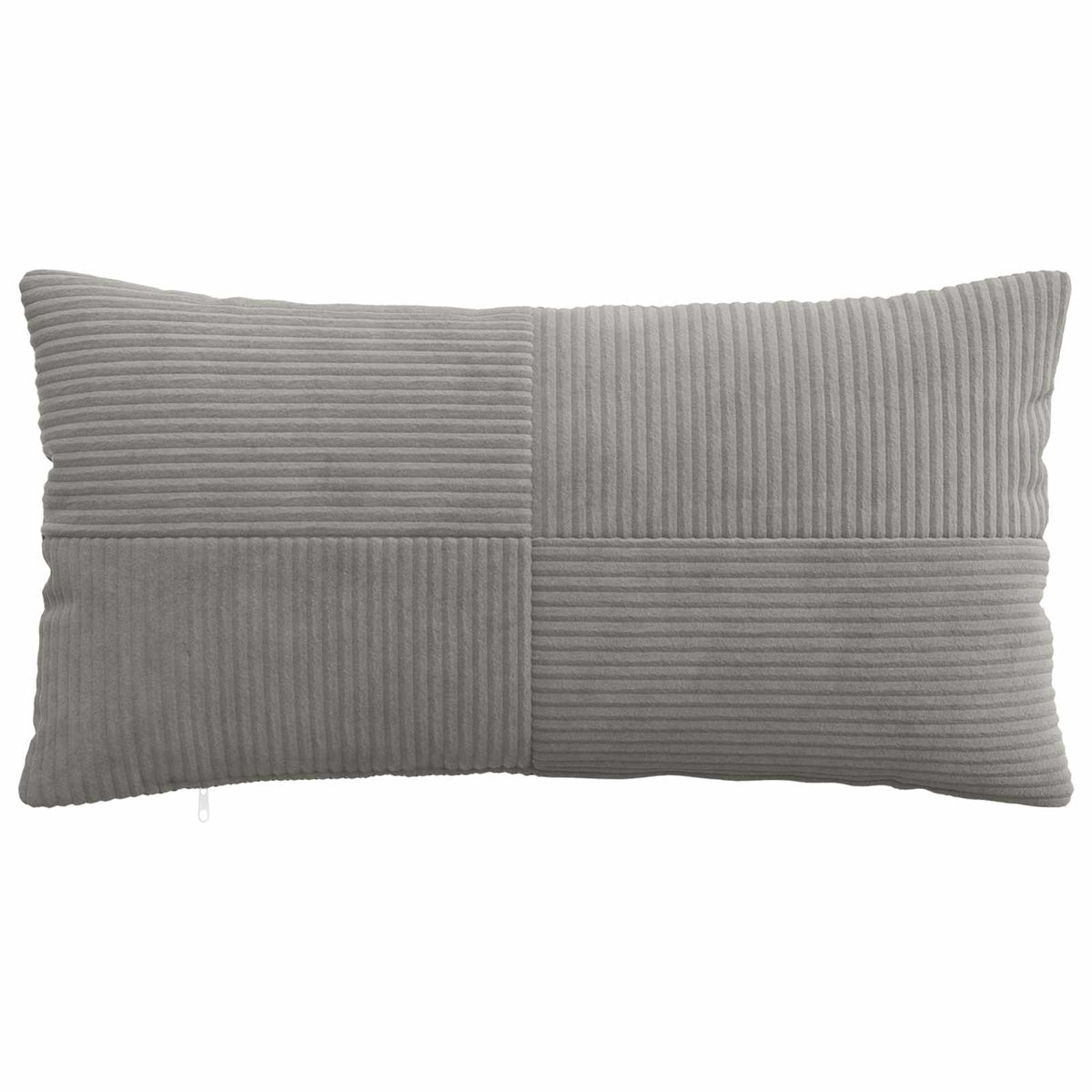 Vidaxl kussensloop 6 pcs almelo lichtgrijs 40 x 70 cm corduroy