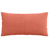Vidaxl kussensloop 6 pcs almelo rood-oranje 40 x 70 cm corduroy