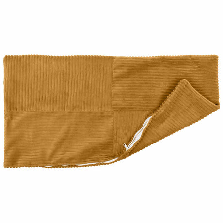Vidaxl kussensloop 6 pcs almelo geel 40 x 70 cm corduroy