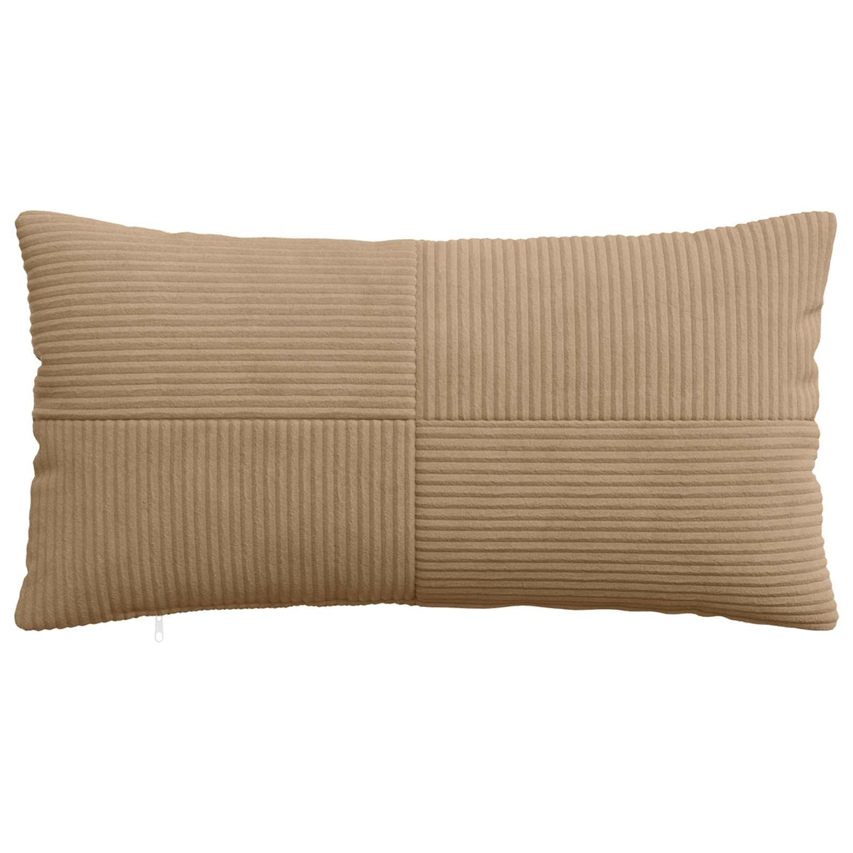 Vidaxl kussensloop 2 pcs almelo bruin 40 x 70 cm corduroy