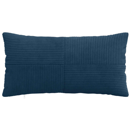 Vidaxl kussensloop 12 pcs almelo marineblauw 40 x 80 cm corduroy