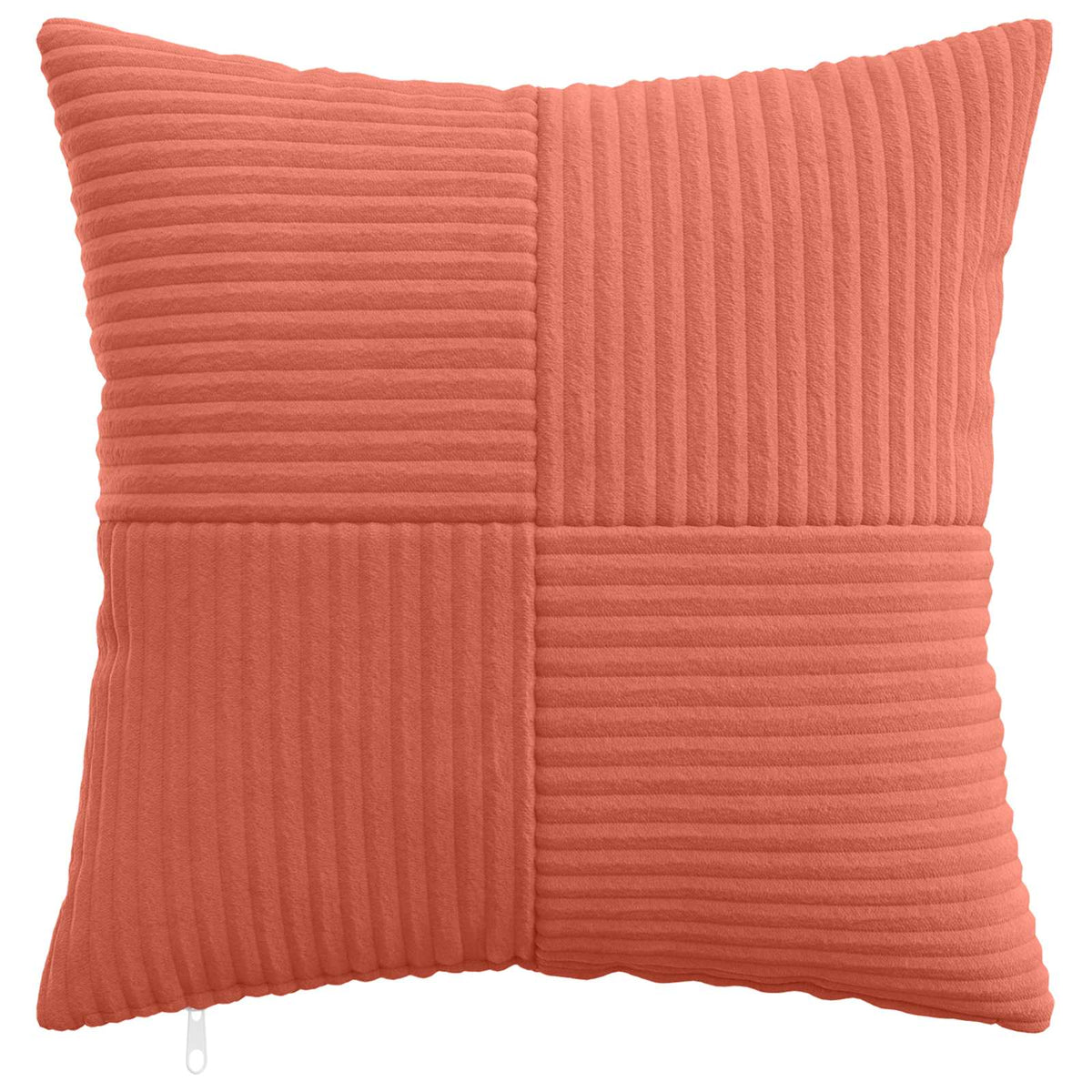 Vidaxl kussensloop 6 pcs almelo rood-oranje 45 x 45 cm corduroy