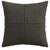 Vidaxl kussensloop 12 pcs almelo antracietkleurig 45 x 45 cm corduroy