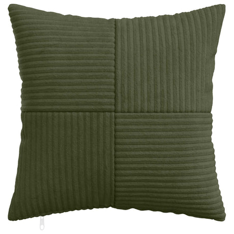 Vidaxl kussensloop 12 pcs almelo groen 45 x 45 cm corduroy